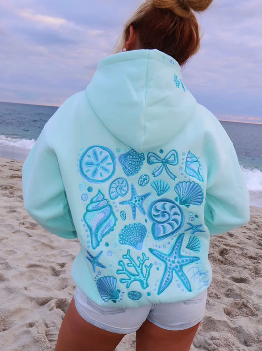 Floral Sea Hoodie